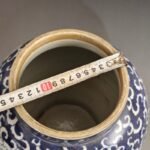 Blue & White Ice Plum Ginger Jar 40cm Large Chinoiserie Porcelain (6)