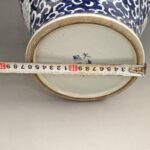 Blue & White Ice Plum Ginger Jar 40cm Large Chinoiserie Porcelain (8)