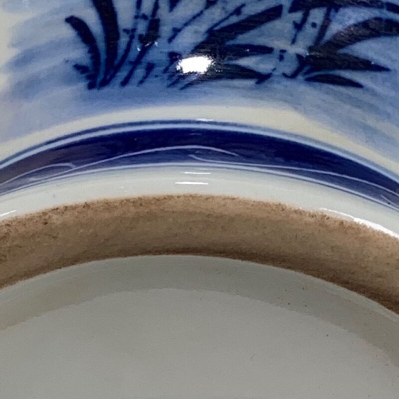 Blue and White Porcelain Small Lotus Ginger Jar with Lid (7)