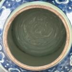 Celadon and Blue Porcelain Ginger Jar with Lid (7)