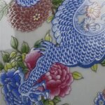 Famille Rose Blue Dragon Tall Ginger Jar (7)