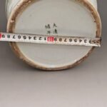 Green & White Chinese Landscape Porcelain Ginger Jar, Lidded Temple Jar for Home Decor (1)