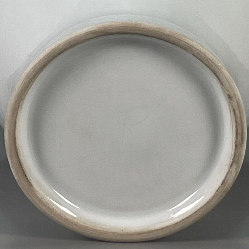 Modern White Porcelain Ginger Jar with Lid (2)