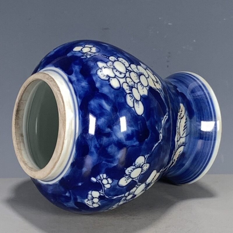 Navy Blue Porcelain Small Ginger Jar (6)