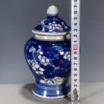 Navy Blue Porcelain Small Ginger Jar (9)