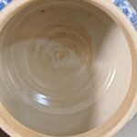 Small Blue and White Porcelain Ginger Jar with Lid – Hand Painted Figure & Landscape Motif (4)
