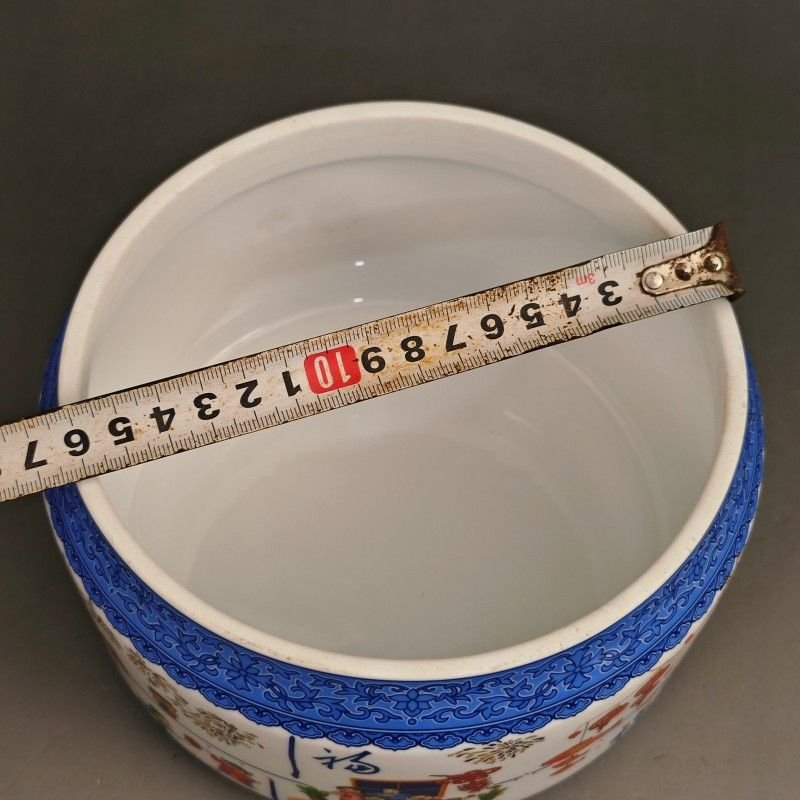 Traditional Festival Ginger Jar with Lid (3)