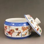 Traditional Festival Ginger Jar with Lid (7)