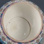 Turquoise Famille Rose Porcelain Ginger Jar with Lid (6)