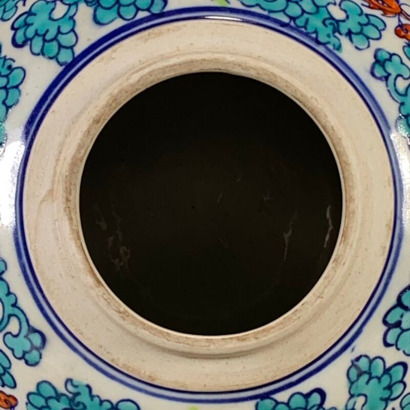 oriental phoenix ginger jar 18cm home decor (4)